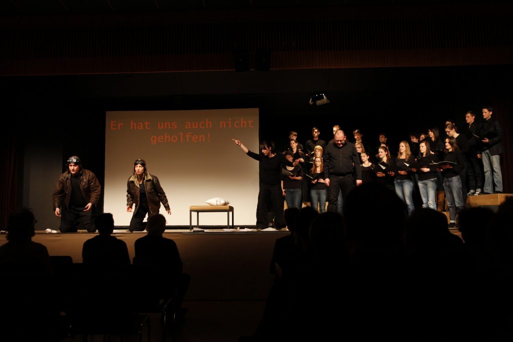 Badener Lehrstück (Brecht Festival Augsburg 2014, Photo © Beate Nelken)